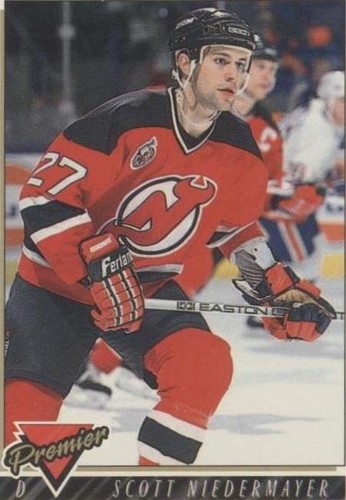 1993-94 Topps Premier - Scott Niedermayer #470