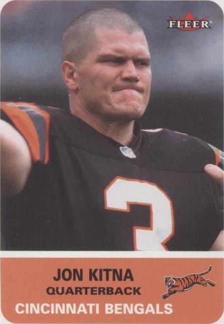 2002 Fleer Tradition Jon Kitna #168