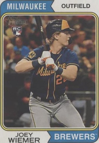 2023 Topps Heritage High Number - Joey Wiemer #636
