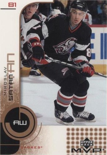 Chevrolet、TEAM SATAN 2002-03 Upper Deck Victory National Pride Miroslav Satan