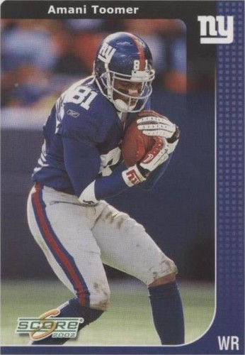 2002 Score Amani Toomer #149