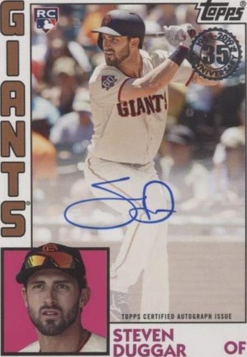 2019 Topps - Steven Duggar #84A-SD