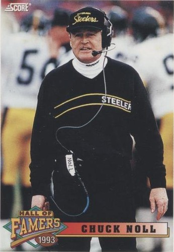 1993 Score Chuck Noll #437