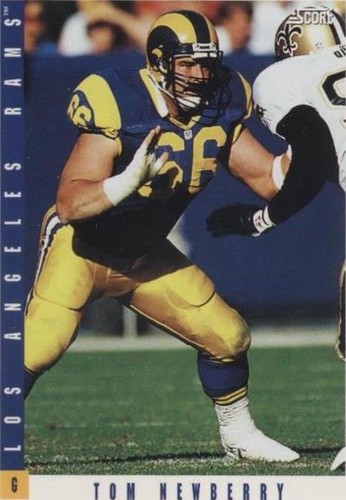 1993 Score Tom Newberry #376