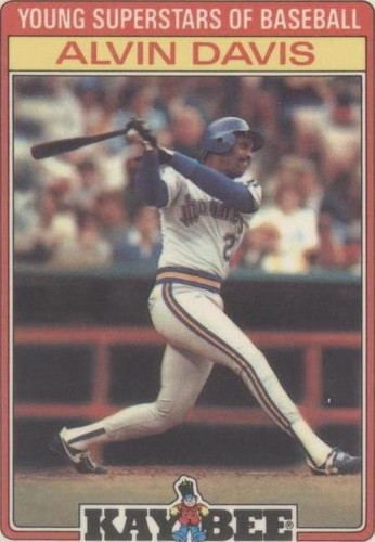 1986 Topps Kay Bee Toys Young Superstars of Baseball - Alvin Davis #7