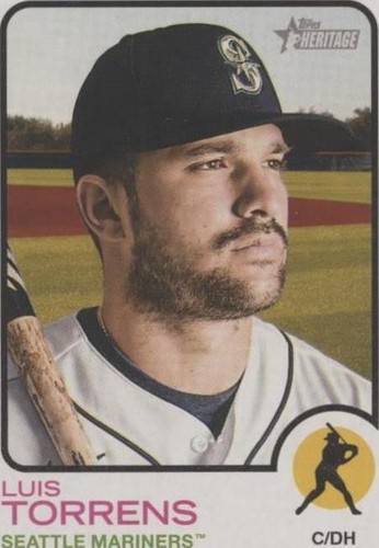 2022 Topps Heritage - Luis Torrens #343