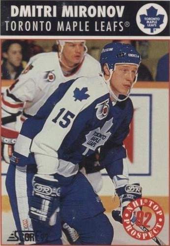 1992-93 Score - Dmitri Mironov #468