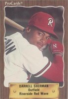 1990 ProCards Minor League - Darrell Sherman #2620