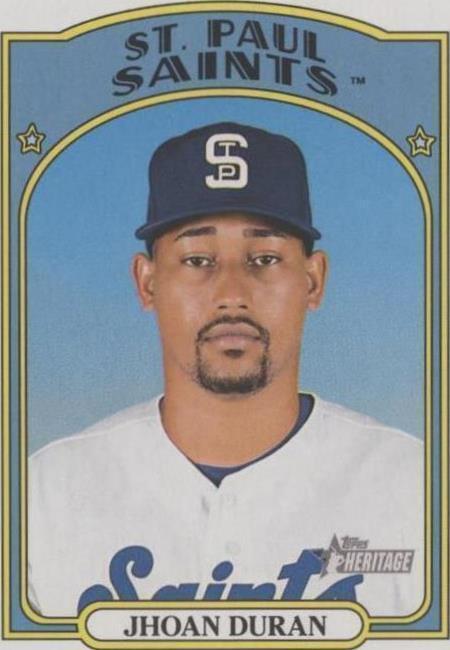 2021 Topps Heritage Minor League Edition - Jhoan Duran #13