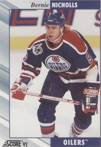 1992-93 Score - Bernie Nicholls #340