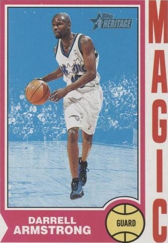 2001-02 Topps Heritage - Darrell Armstrong #174