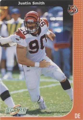 2002 Score Justin Smith #55
