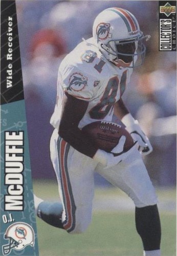 1996 Upper Deck Collector's Choice O.J. McDuffie #329
