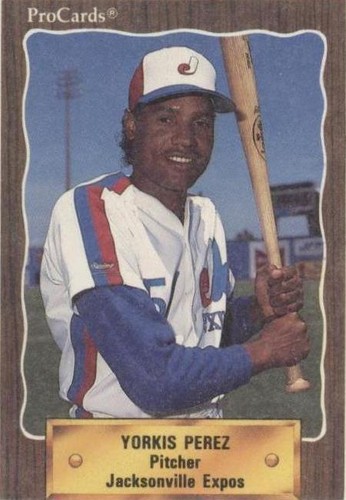 1990 ProCards Minor League - Yorkis Perez #1372