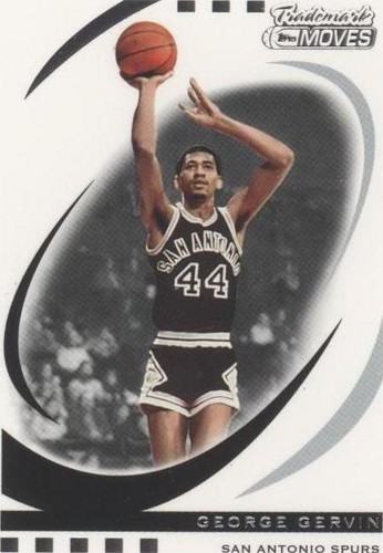 2006-07 Topps Trademark Moves - George Gervin #88