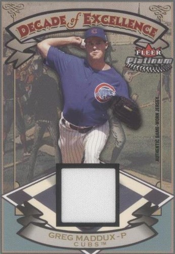 2005 Fleer Platinum - Greg Maddux #DE-GM