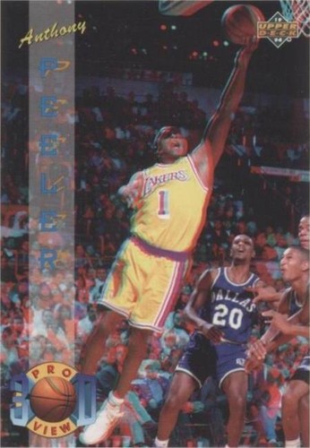 1993-94 Upper Deck Pro View 3D - Anthony Peeler #38