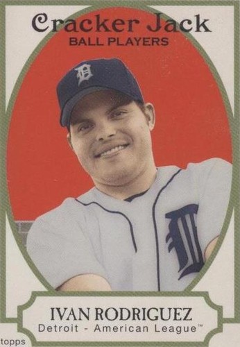 2005 Topps Cracker Jack - Ivan Rodriguez #7