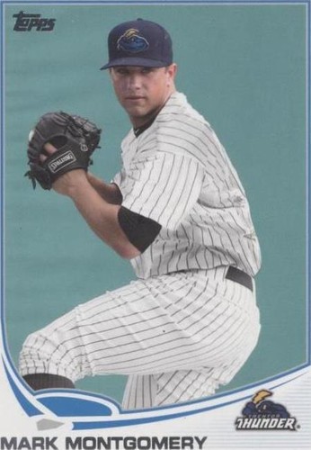 2013 Topps Pro Debut - Mark Montgomery #124