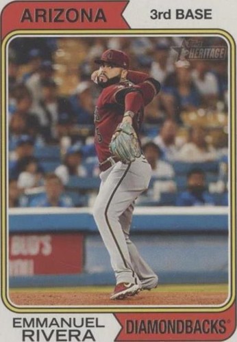 2023 Topps Heritage - Emmanuel Rivera #468