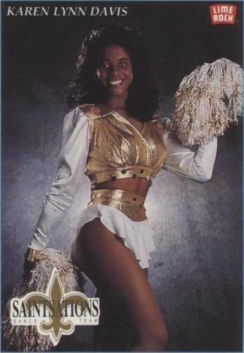 1992 Lime Rock Pro Cheerleaders Karen Lynn Davis #76