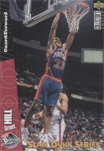 1996-97 Upper Deck Collector's Choice Nestlé Slam Dunk Series - Grant Hill #36