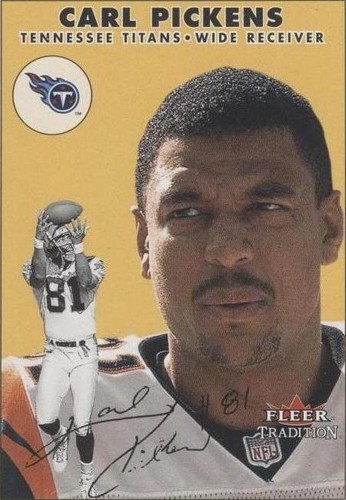 2000 Fleer Tradition Carl Pickens #180