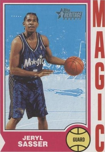 2001-02 Topps Heritage - Jeryl Sasser #101