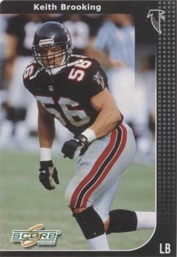 2002 Score Keith Brooking #14