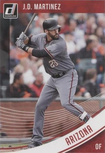 2018 Panini Donruss - J.D. Martinez #199
