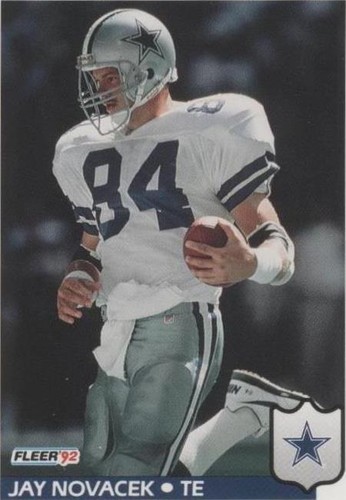 1992 Fleer Jay Novacek #88