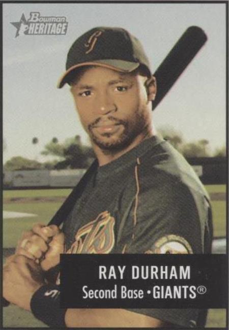2003 Bowman Heritage - Ray Durham #73
