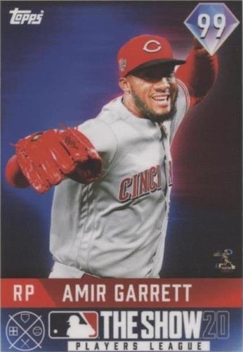 2020 Topps The Show 20 Players League - Amir Garrett #24