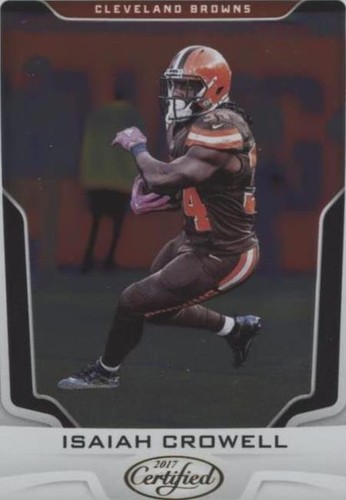 2017 Panini Certified Isaiah Crowell #39