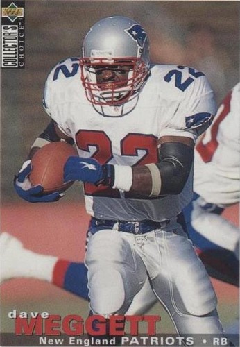 1995 Upper Deck Collector's Choice Update Dave Meggett #U137