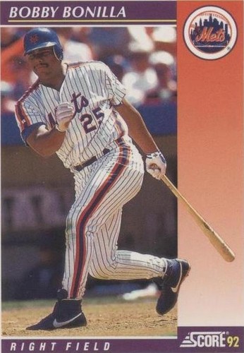 1992 Score Rookie & Traded - Bobby Bonilla #5T