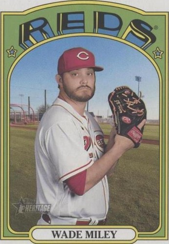 2021 Topps Heritage High Number - Wade Miley #573