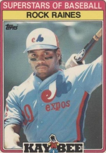 1989 Topps Kay Bee Toys Superstars of Baseball - Tim Raines #25