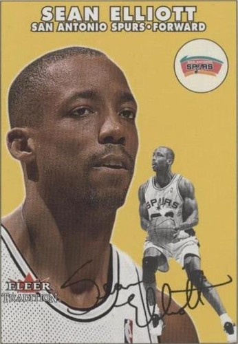 2000-01 Fleer Tradition - Sean Elliott #31