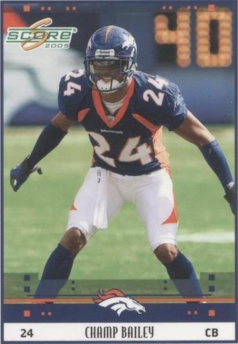 2005 Score Champ Bailey #83