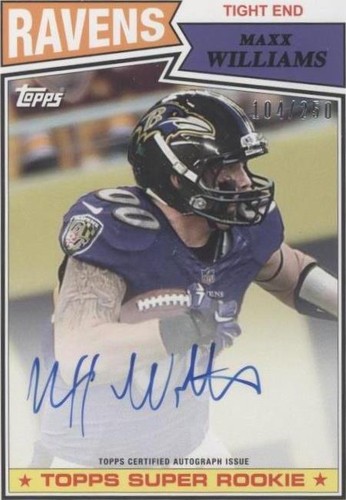 2015 Topps Maxx Williams #87A-MW