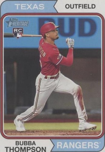 2023 Topps Heritage - Bubba Thompson #157