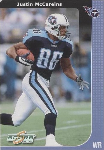 2002 Score Justin McCareins #238
