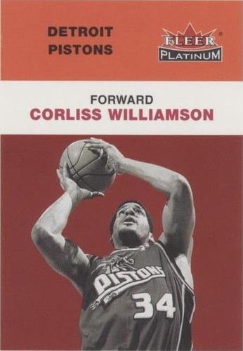 2001-02 Fleer Platinum - Corliss Williamson #135