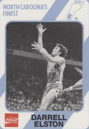 1989-90 Collegiate Collection/Coca-Cola North Carolina's Finest - Darrell Elston #144