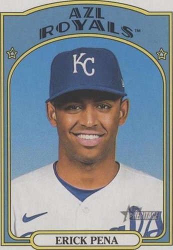 2021 Topps Heritage Minor League #119 Jeremy Pena | eBay