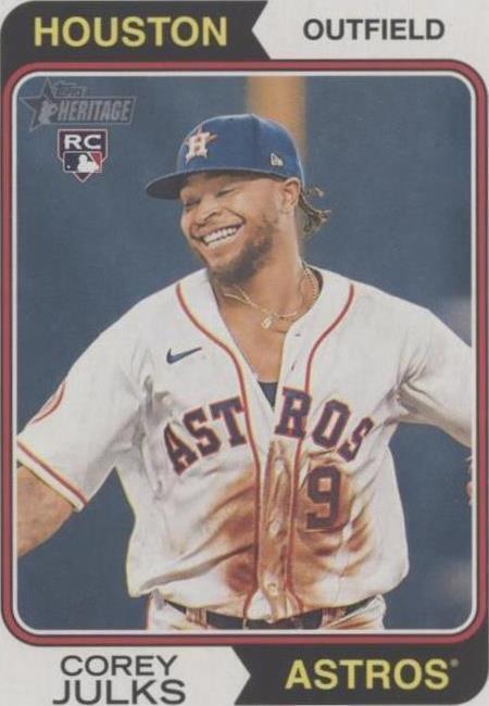 2023 Topps Heritage High Number - Corey Julks #623