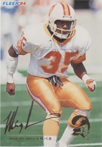 1994 Fleer Martin Mayhew #455