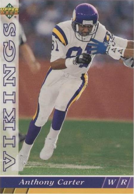 1993 Upper Deck Anthony Carter #495