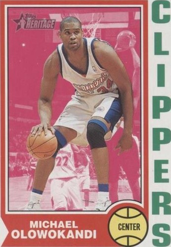 2001-02 Topps Heritage - Michael Olowokandi #113
